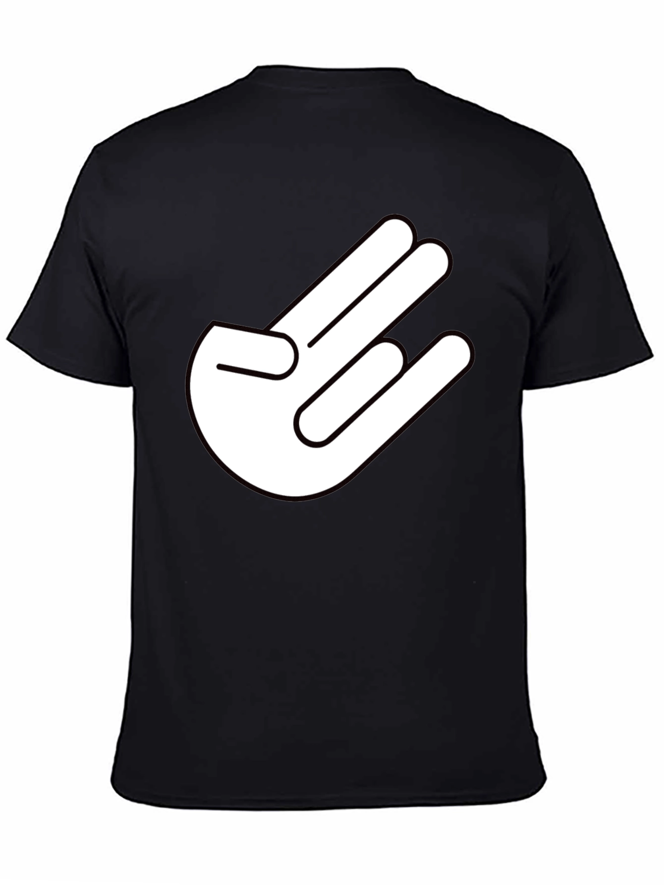 Westside Hand Sign Graphic Black T-Shirt