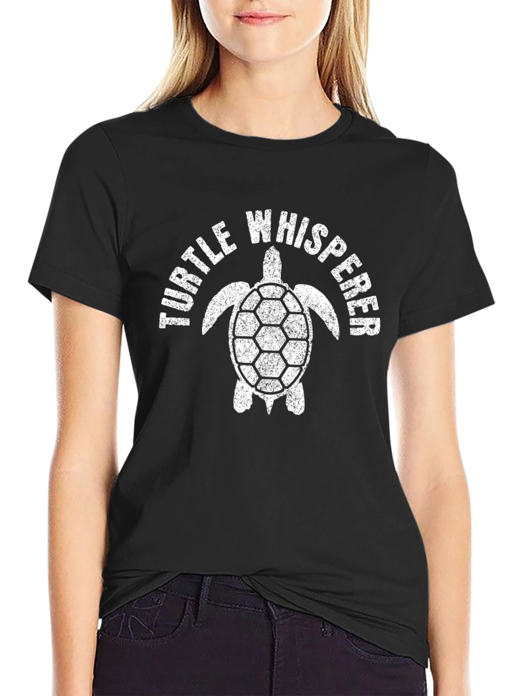 Turtle Whisperer Black T-Shirt