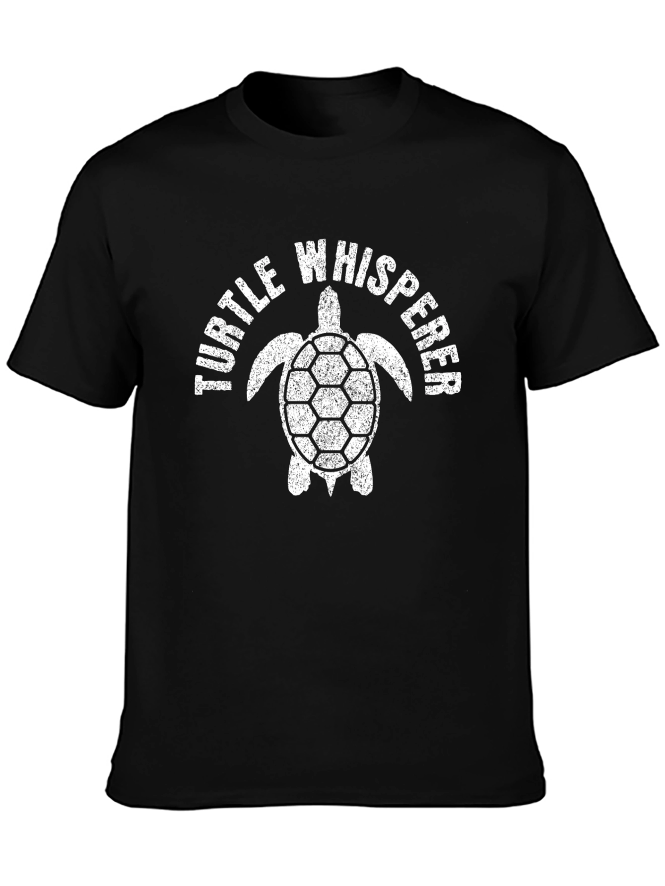 Turtle Whisperer Black T-Shirt