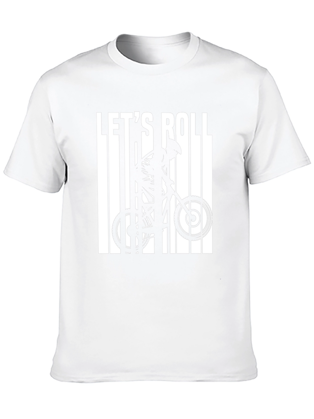 Lets Roll Biker Graphic Tee