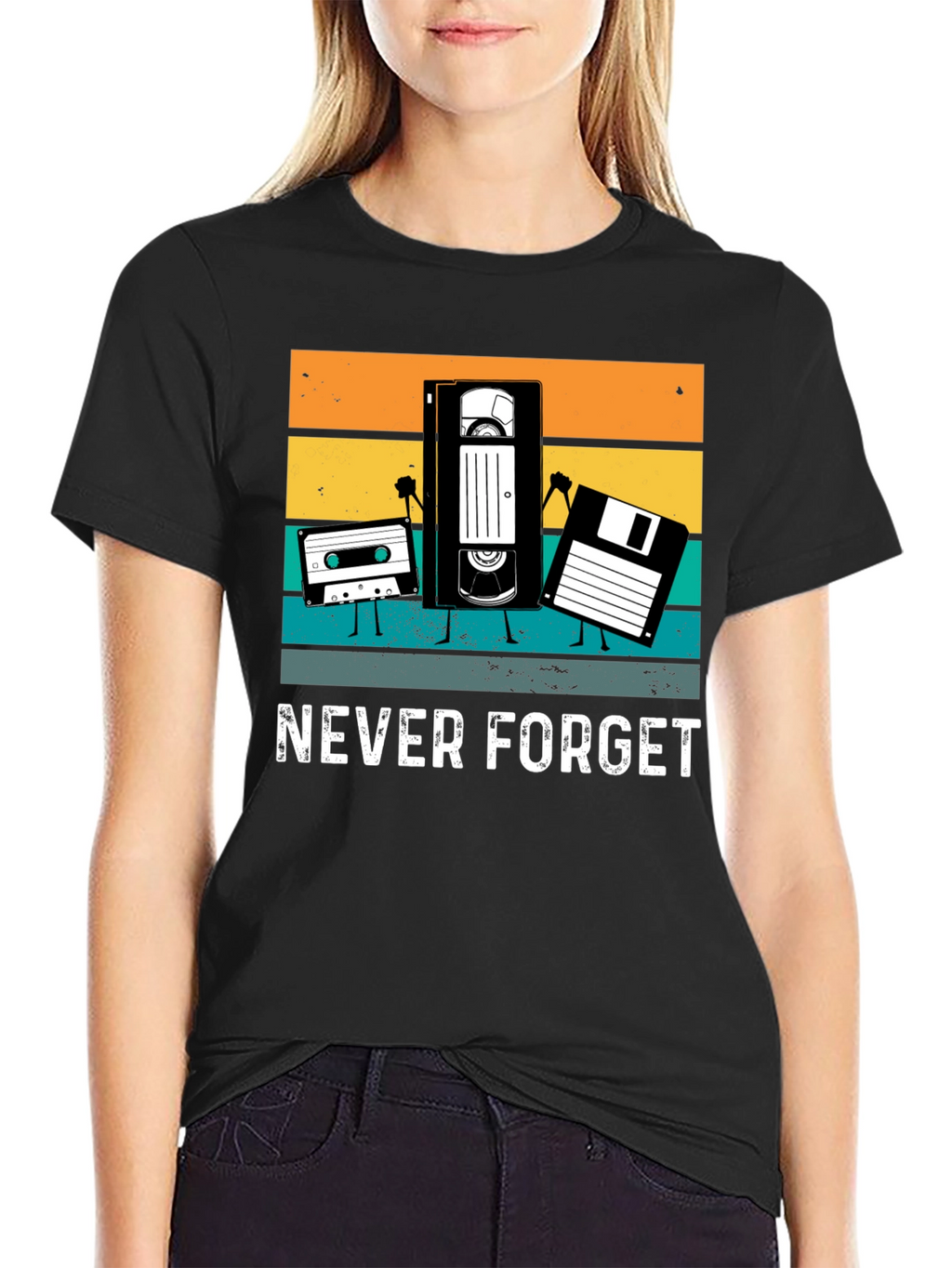 Retro Tech Never Forget T-Shirt