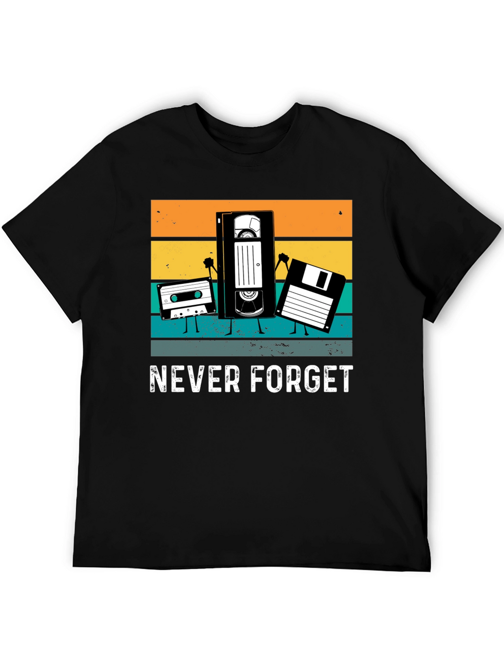 Retro Tech Never Forget T-Shirt