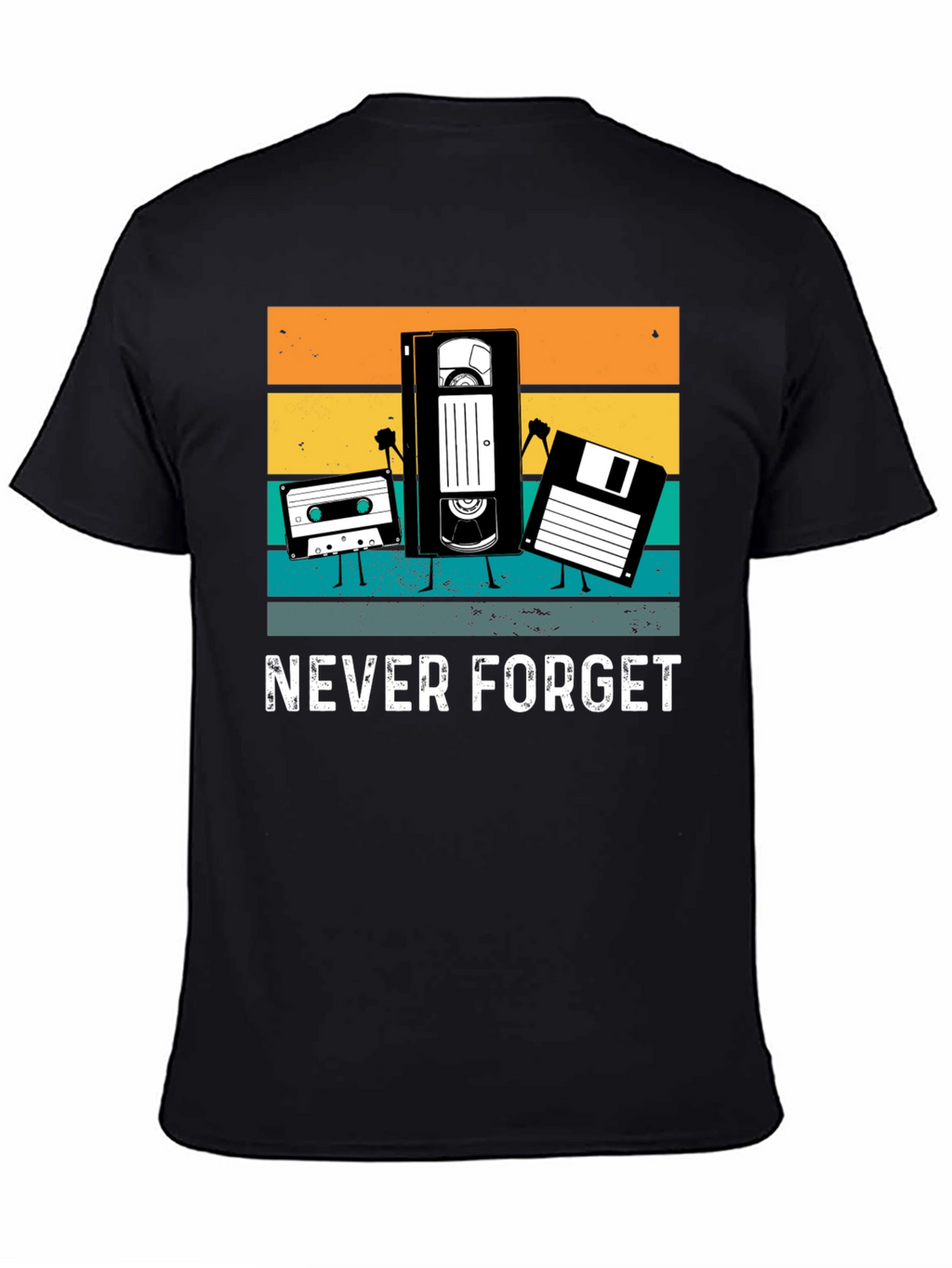 Retro Tech Never Forget T-Shirt