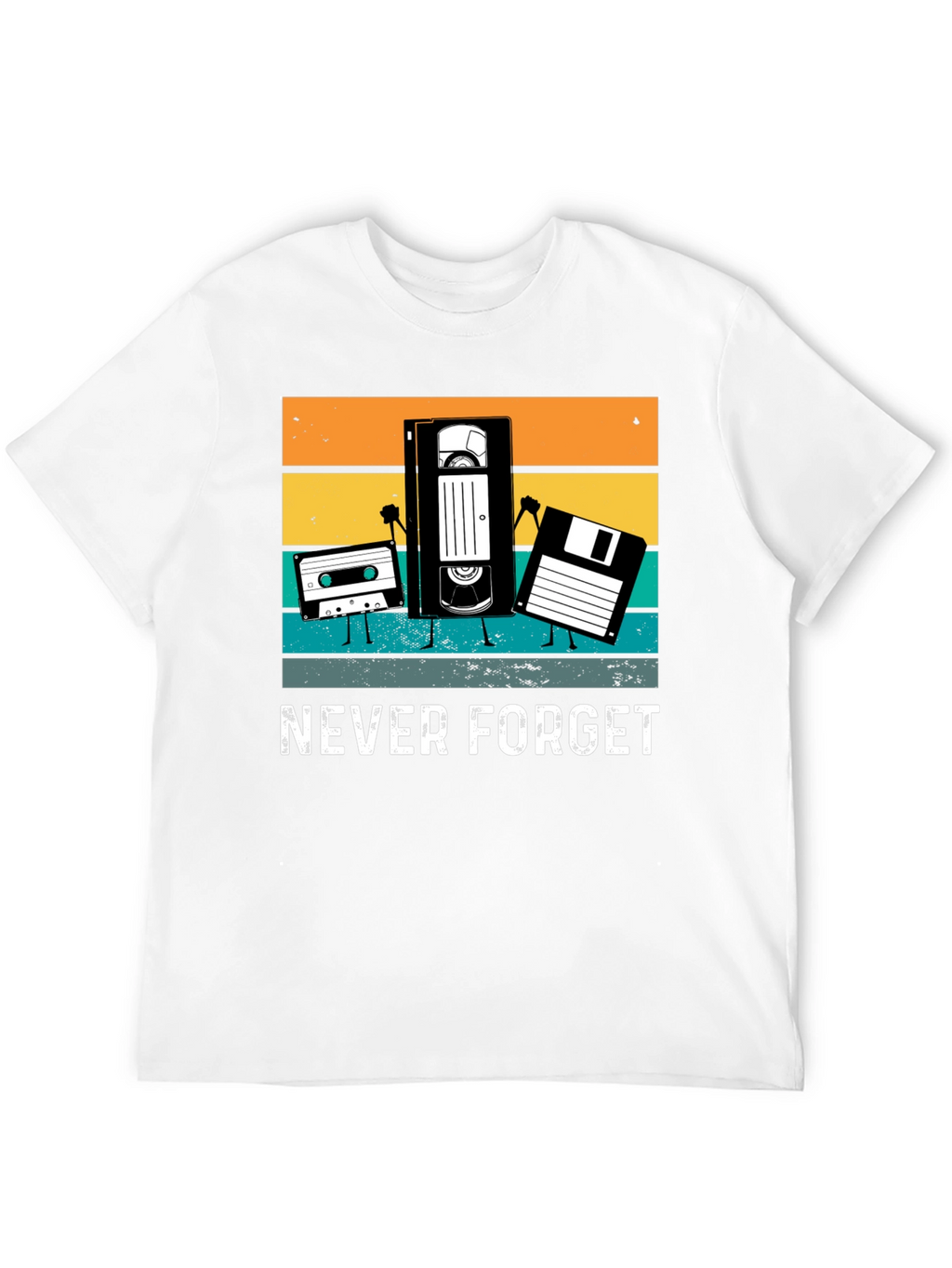 Retro Tech Never Forget T-Shirt