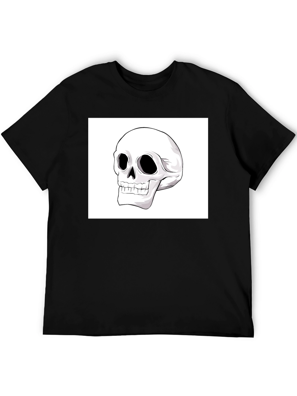 Skull Graphic Black T-Shirt