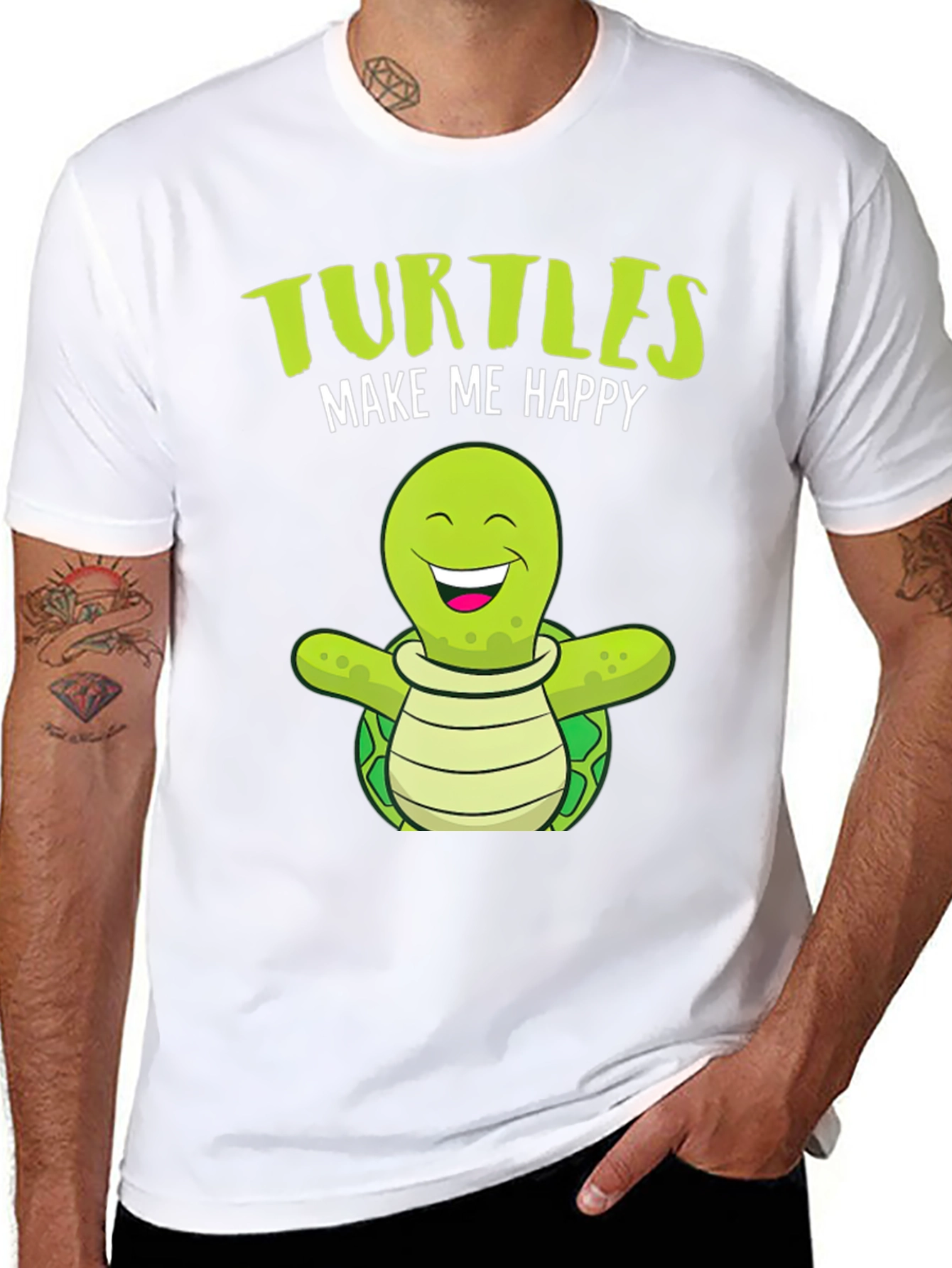 Turtles Make Me Happy T-Shirt