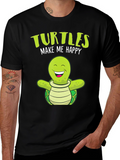 Turtles Make Me Happy T-Shirt