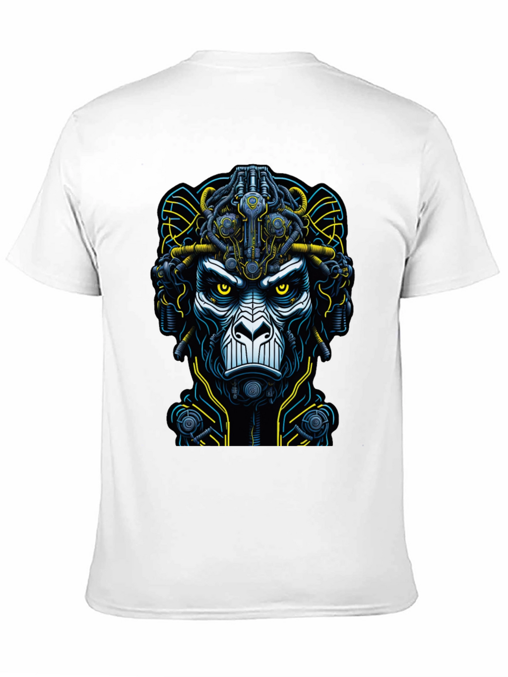 Cybernetic Ape Graphic T-Shirt