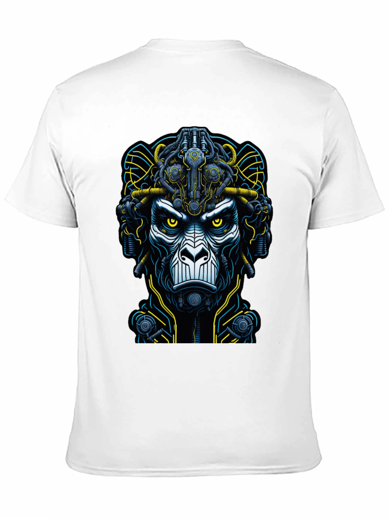 Cybernetic Ape Graphic T-Shirt