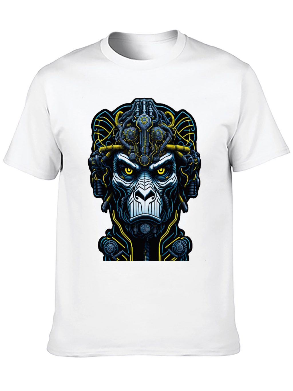 Cybernetic Ape Graphic T-Shirt