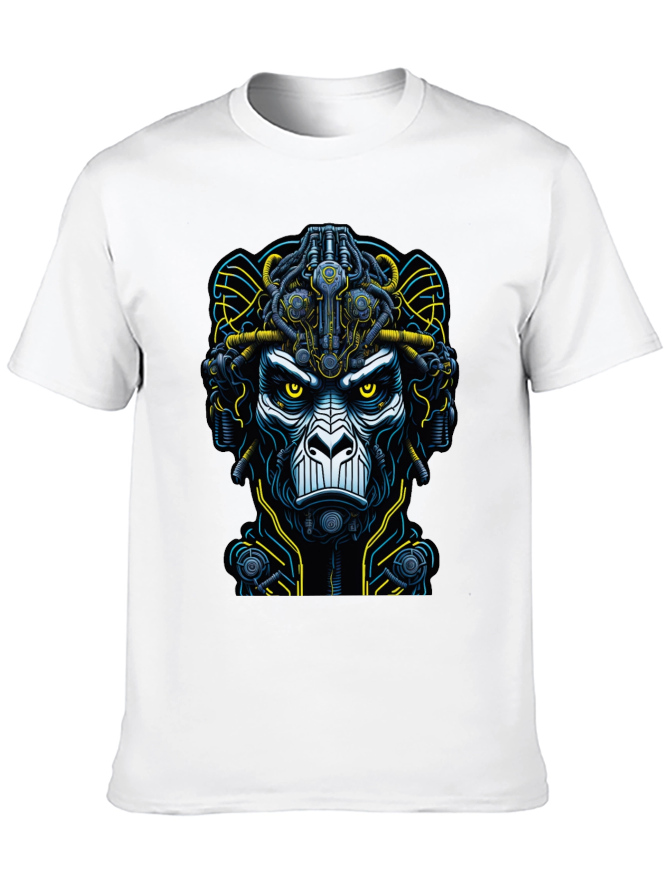 Cybernetic Ape Graphic T-Shirt