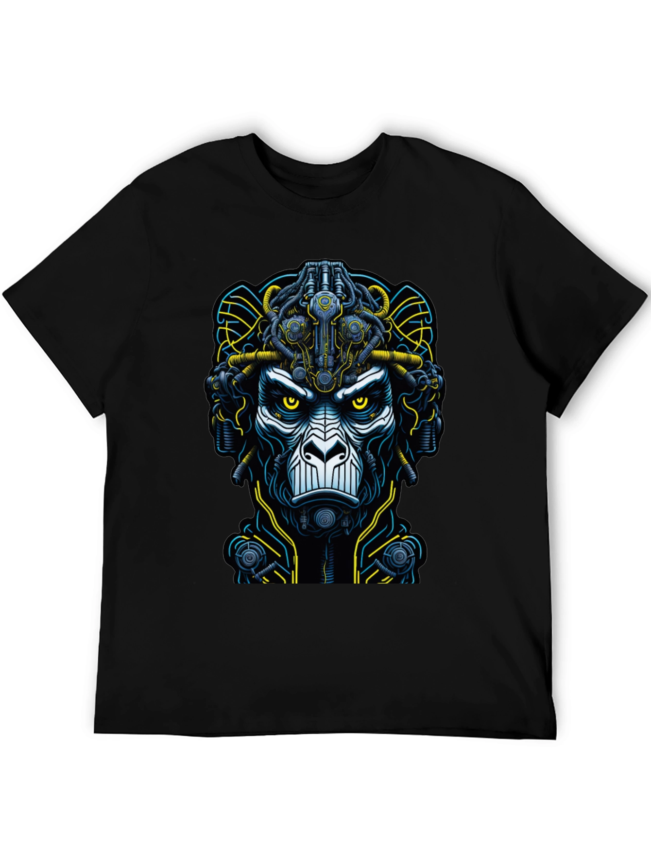 Cybernetic Ape Graphic T-Shirt
