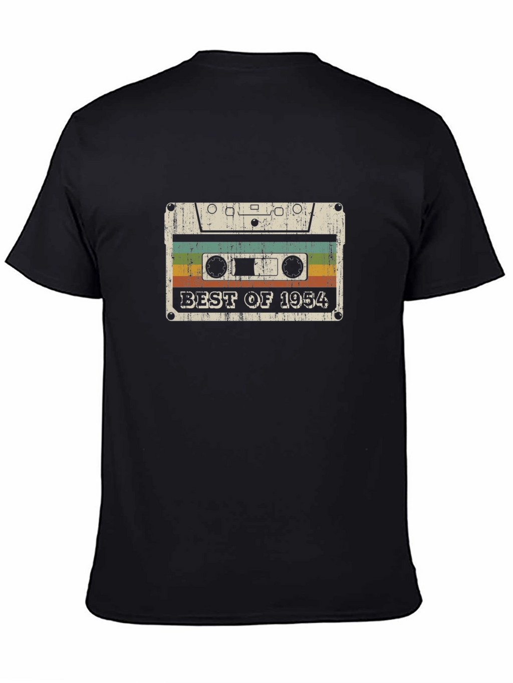 Retro Cassette Tape 1954 Birthday Graphic T-Shirt