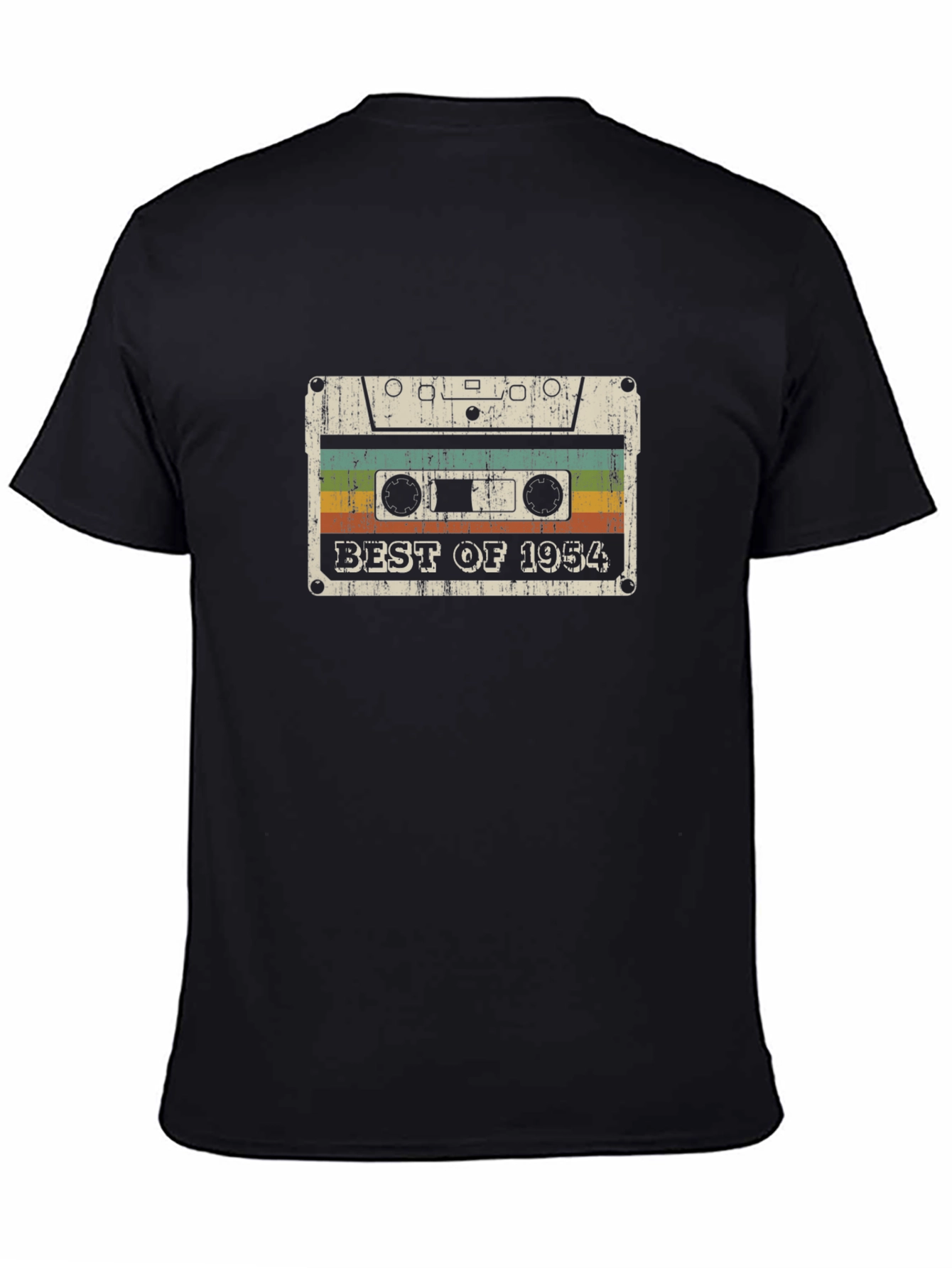 Retro Cassette Tape 1954 Birthday Graphic T-Shirt