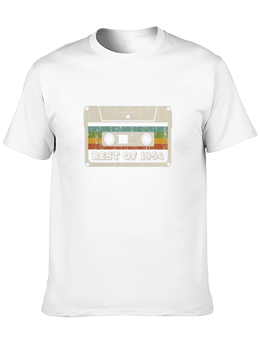 Retro Cassette Tape 1954 Birthday Graphic T-Shirt