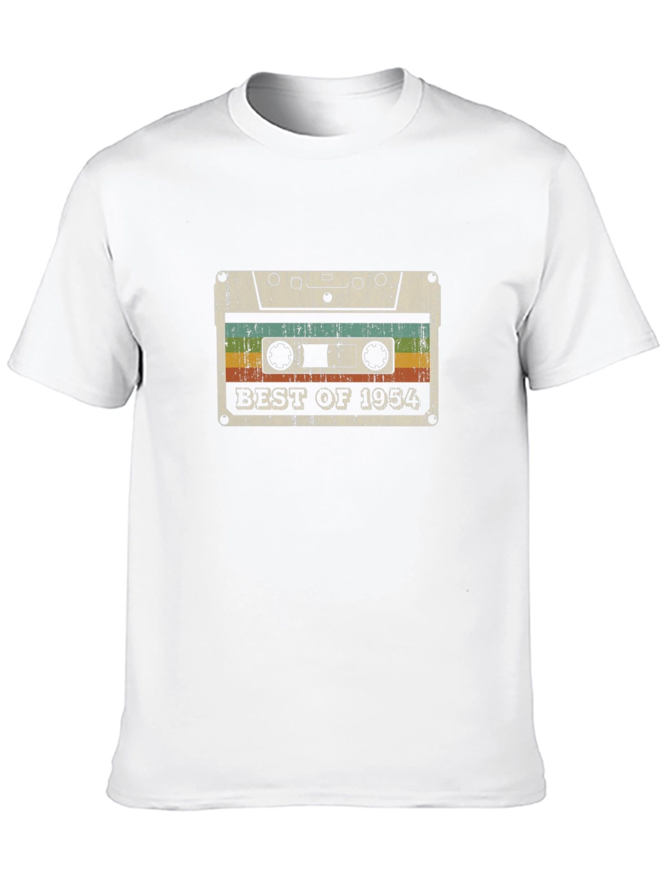 Retro Cassette Tape 1954 Birthday Graphic T-Shirt