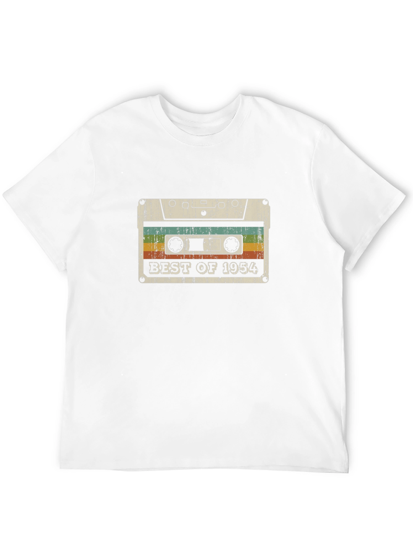 Retro Cassette Tape 1954 Birthday Graphic T-Shirt