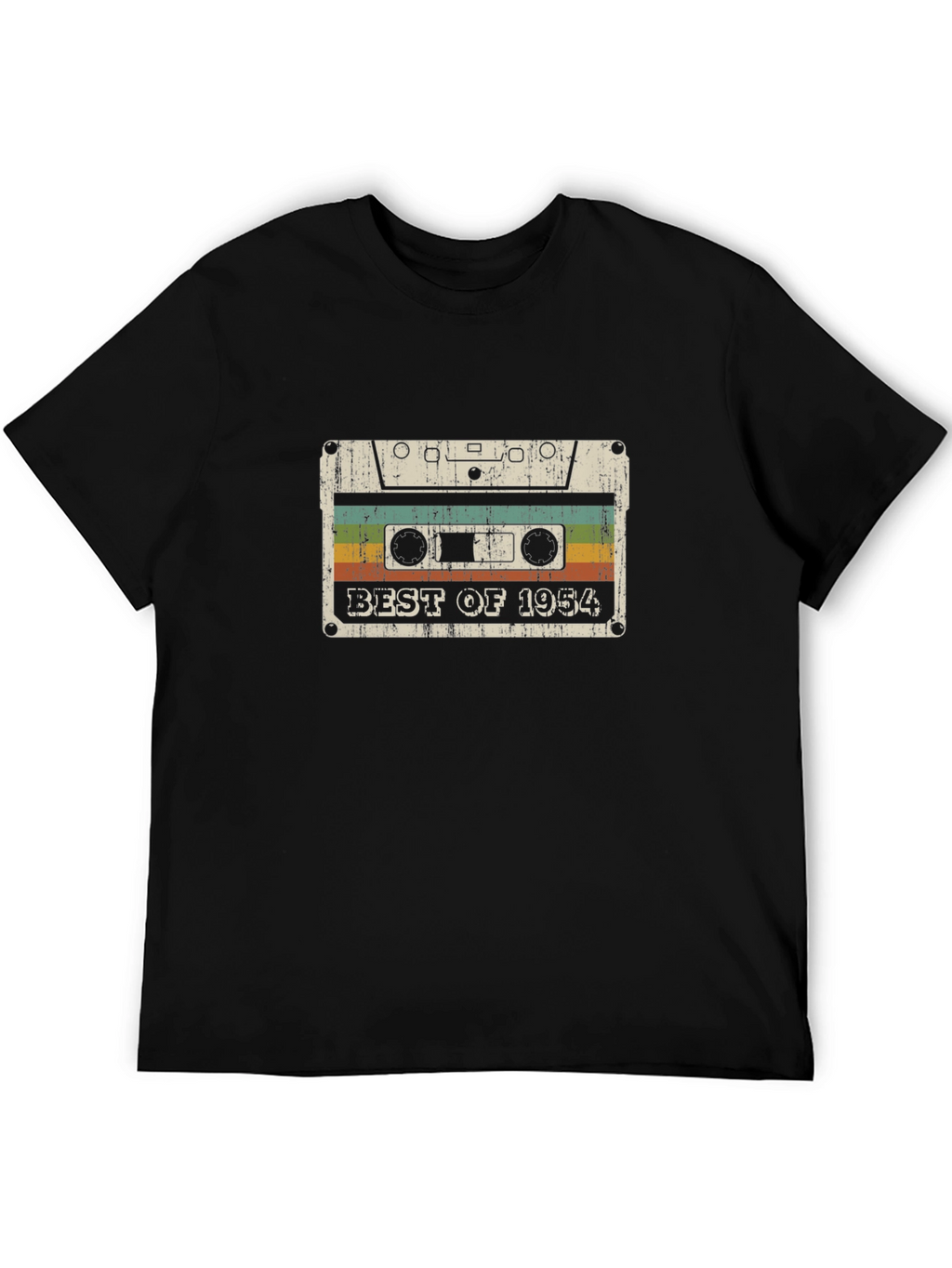 Retro Cassette Tape 1954 Birthday Graphic T-Shirt