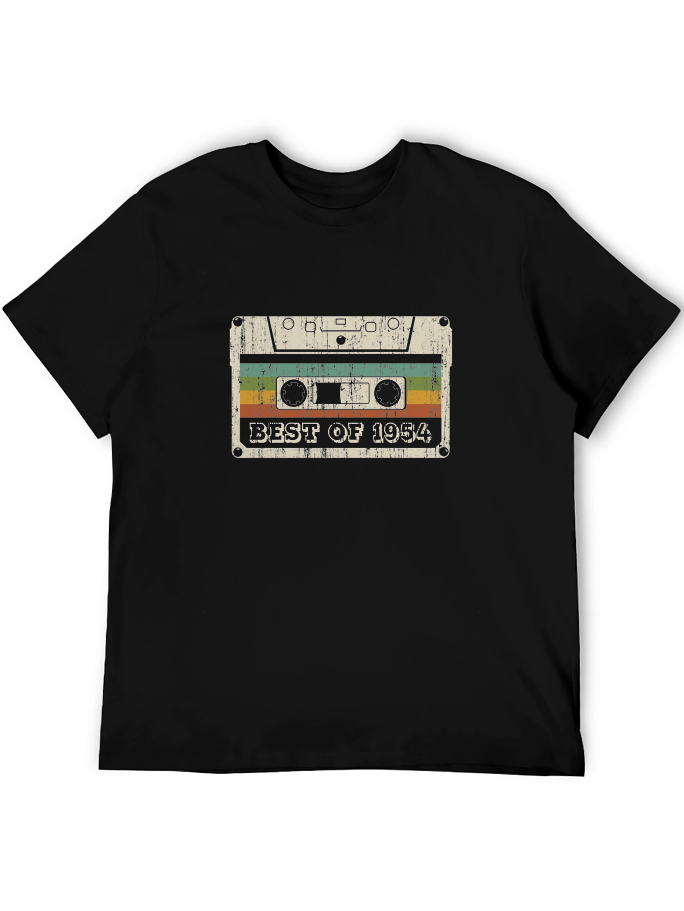 Retro Cassette Tape 1954 Birthday Graphic T-Shirt
