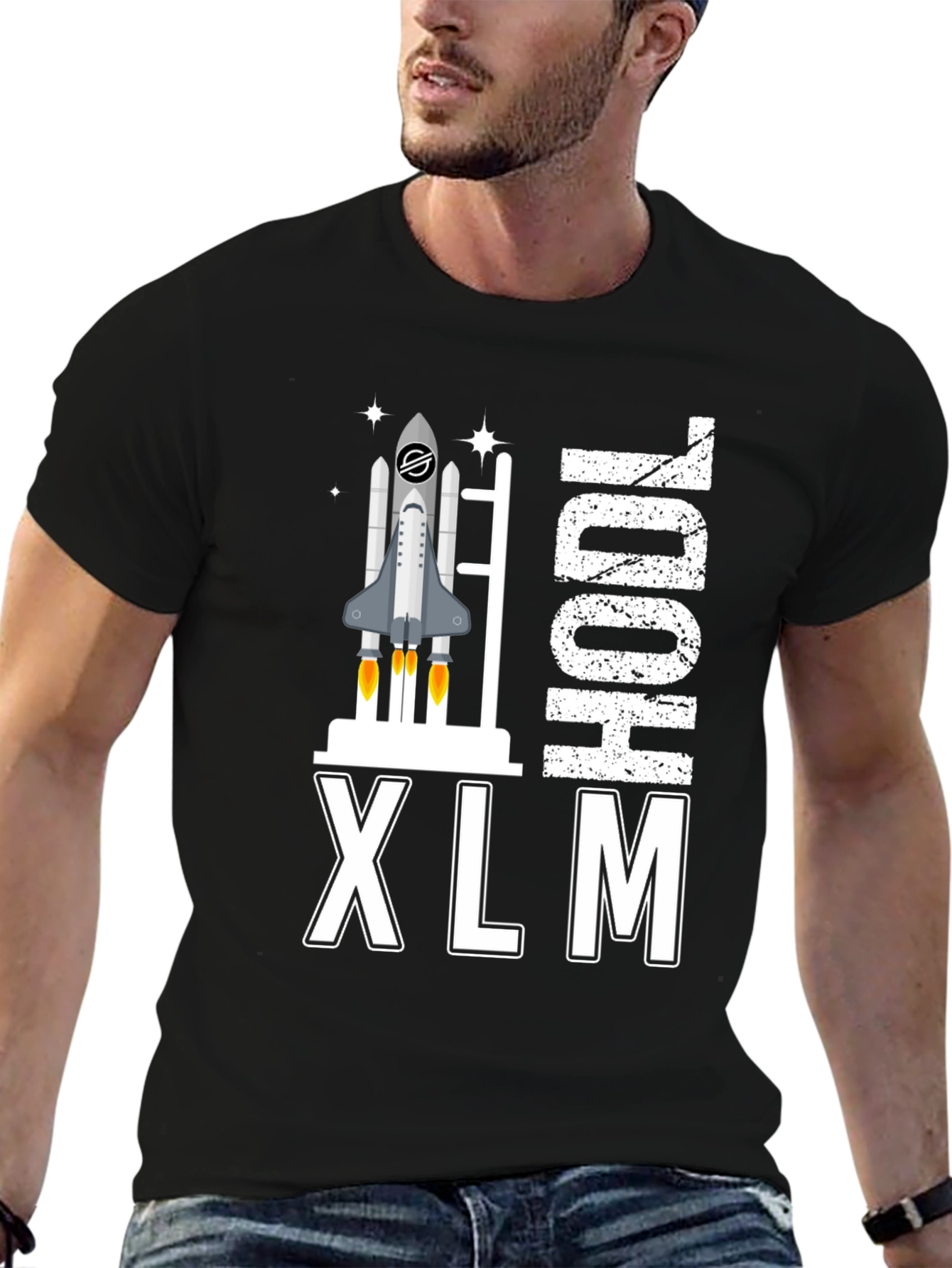 HODL XLM T-Shirt Crypto Space Launch