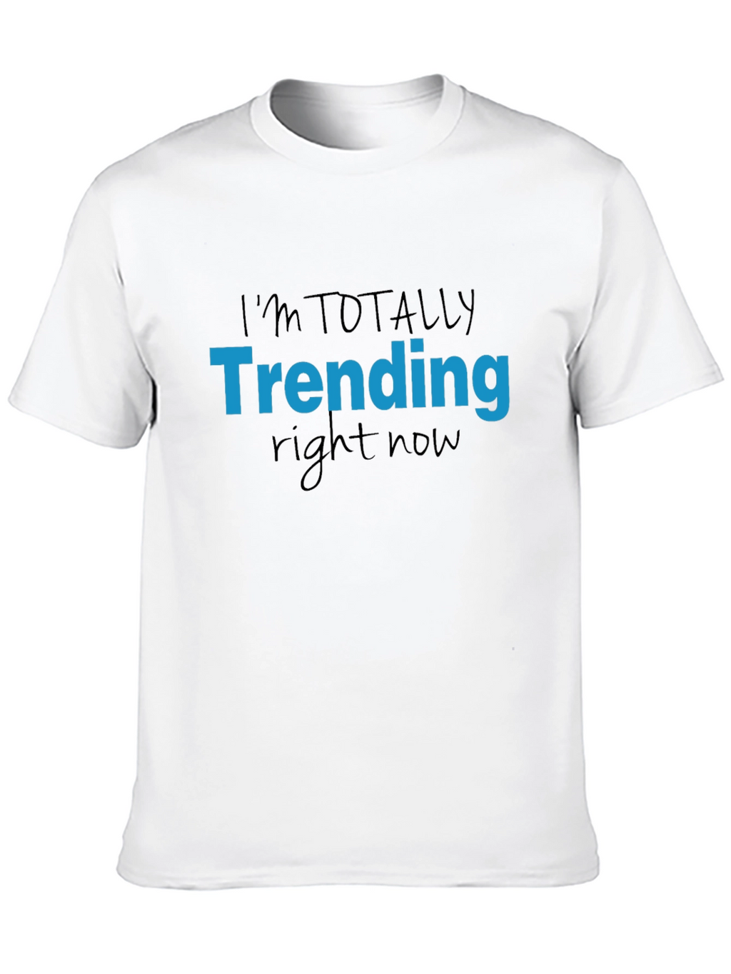 Trending Now Graphic Tee - Black