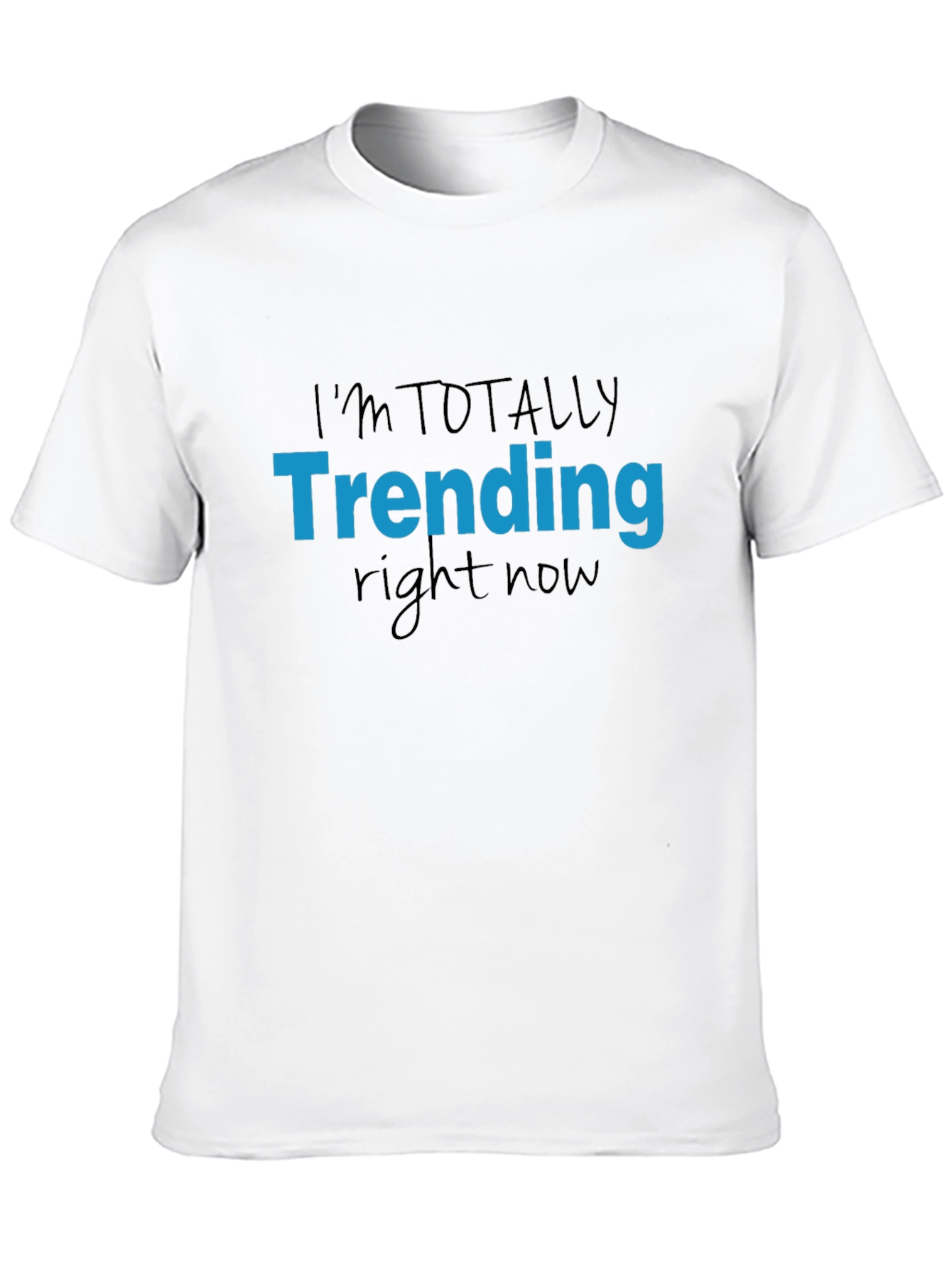Trending Now Graphic Tee - Black