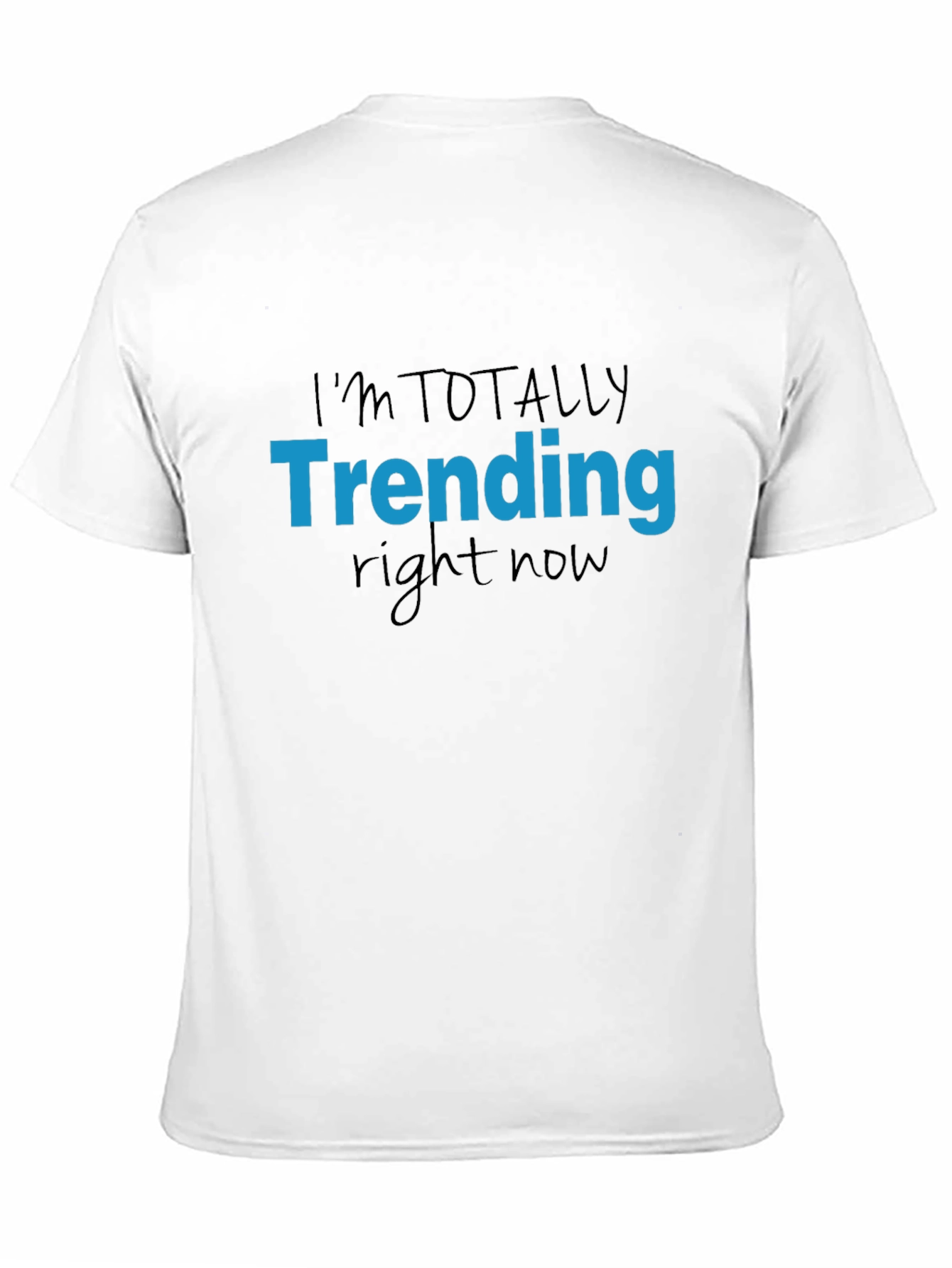 Trending Now Graphic Tee - Black