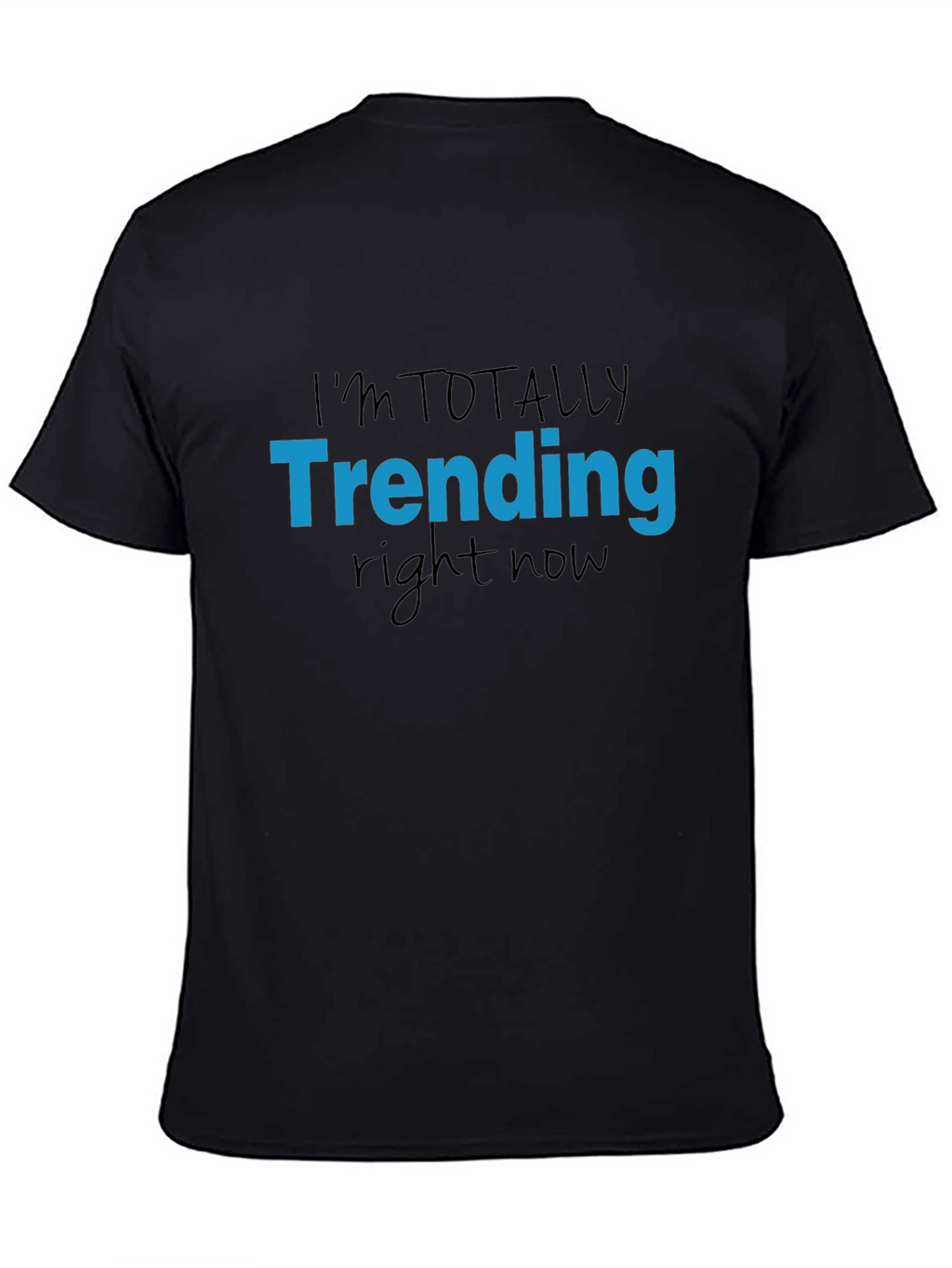Trending Now Graphic Tee - Black