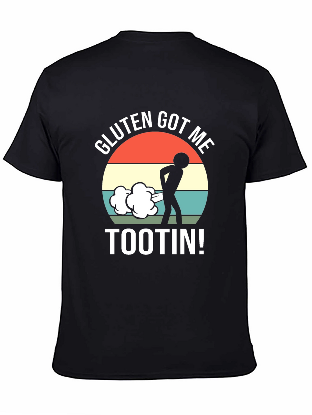 Gluten Got Me Tootin Graphic T-Shirt