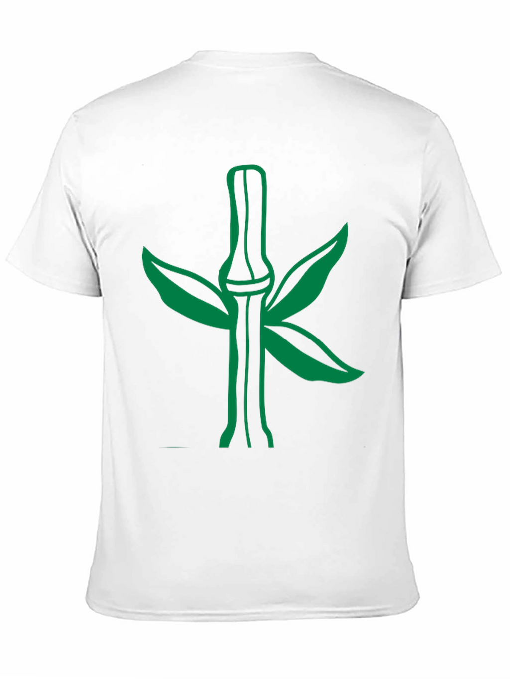 Green Bamboo Graphic Tee - Stylish Nature Design