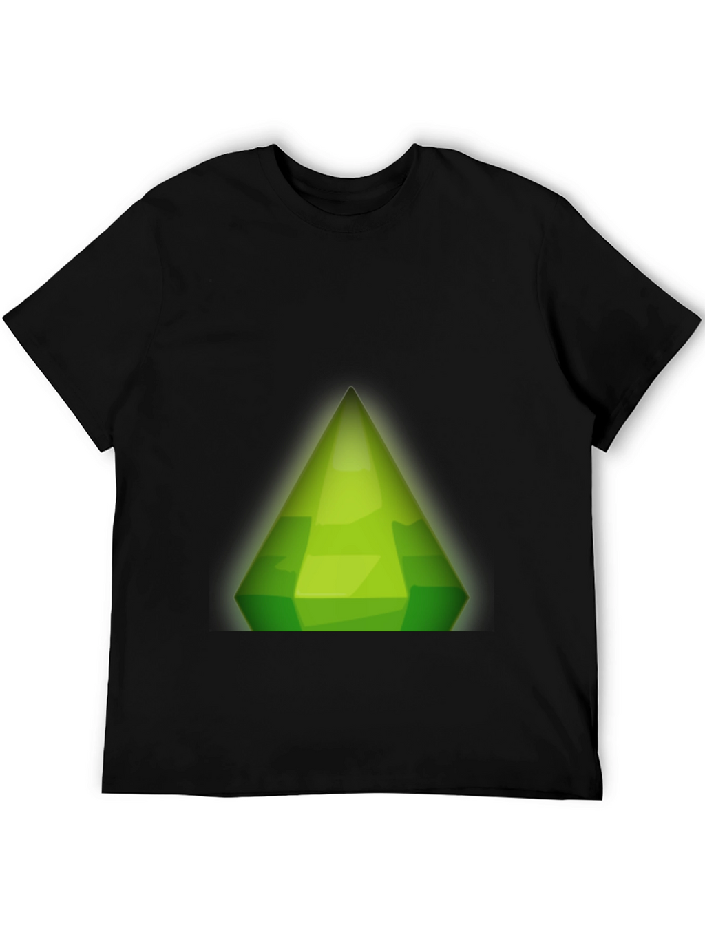 Sims Plumbob Graphic Black T-Shirt