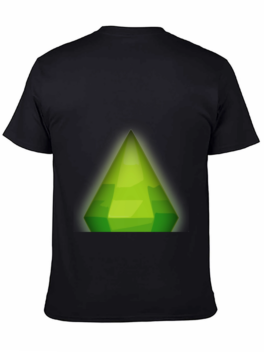 Sims Plumbob Graphic Black T-Shirt