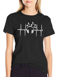 Music Lover Heartbeat T-Shirt
