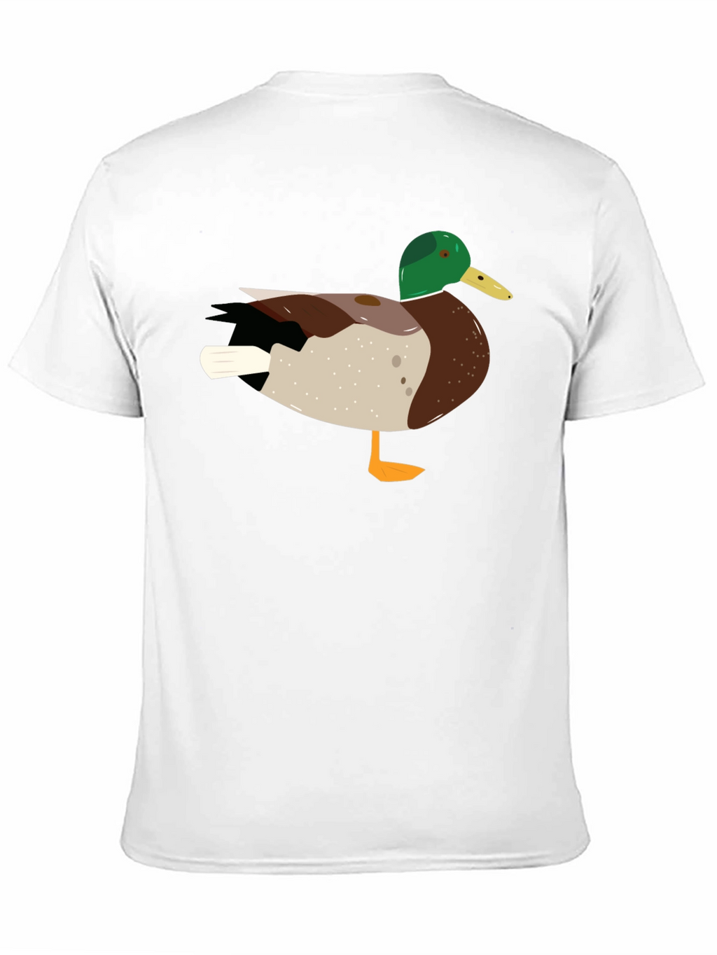Duck Graphic T-Shirt - Mens Crew Neck Tee