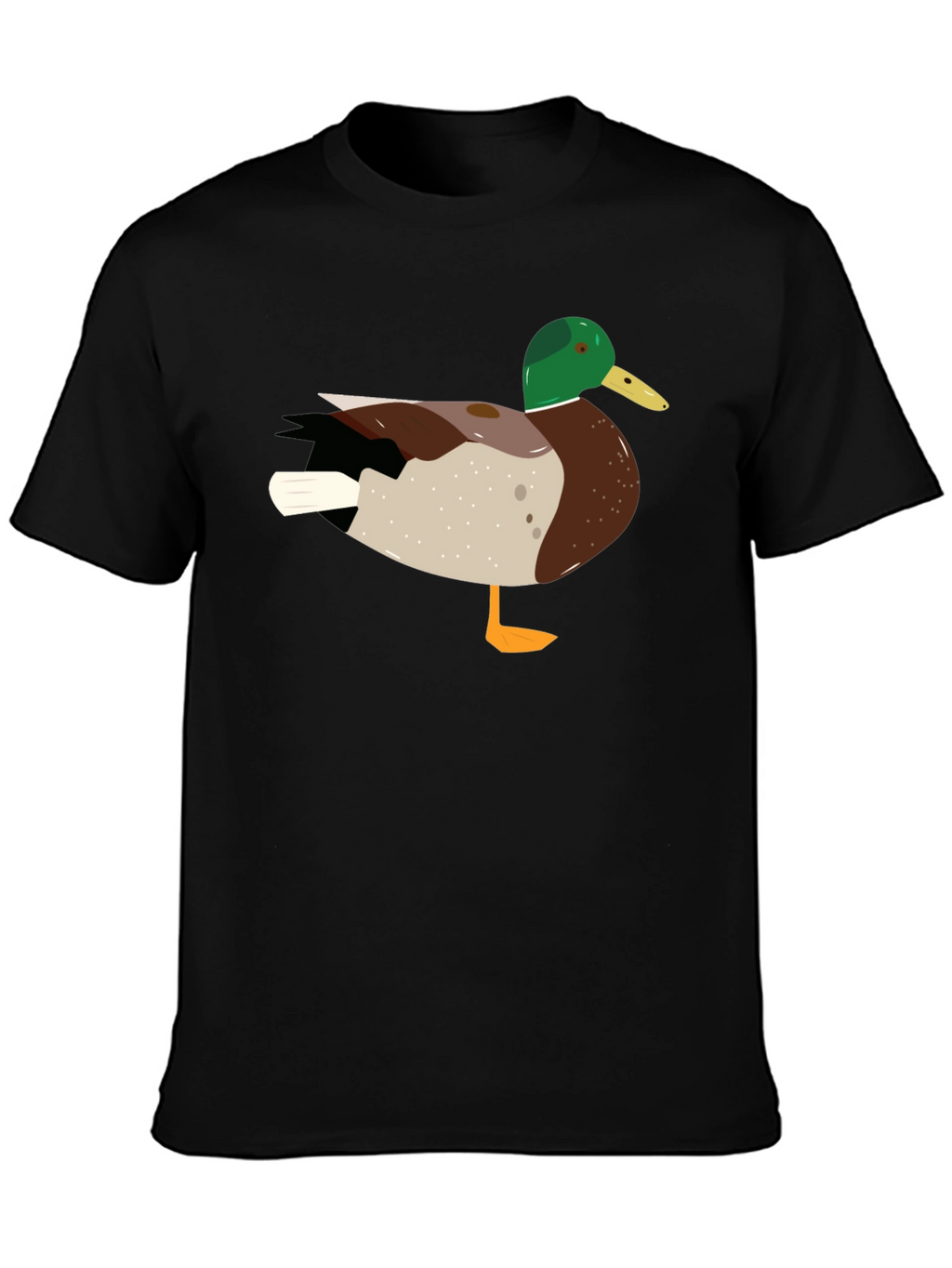 Duck Graphic T-Shirt - Mens Crew Neck Tee
