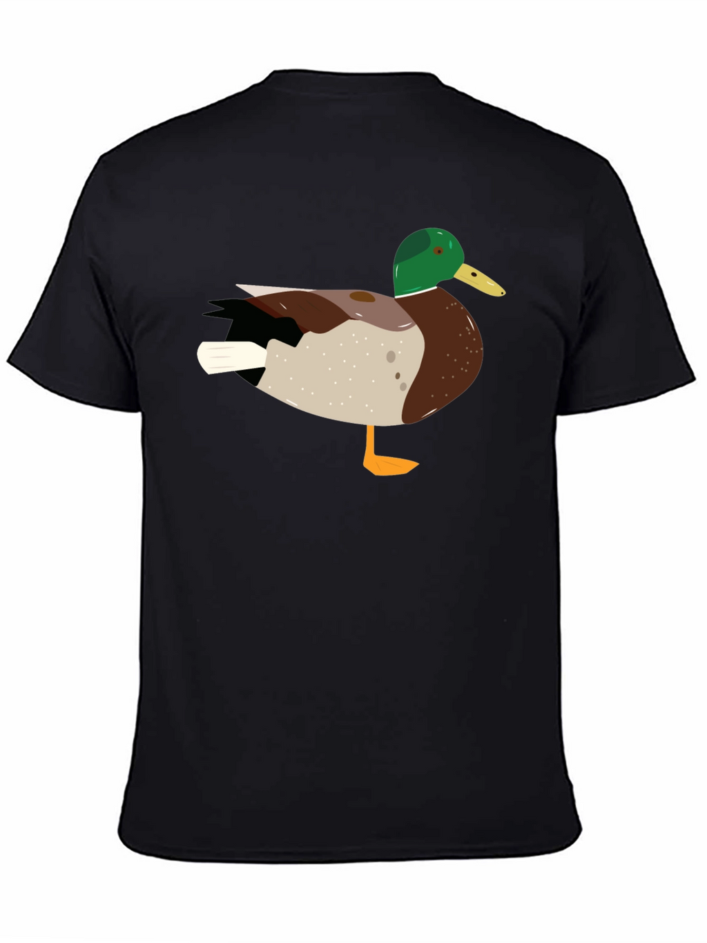 Duck Graphic T-Shirt - Mens Crew Neck Tee