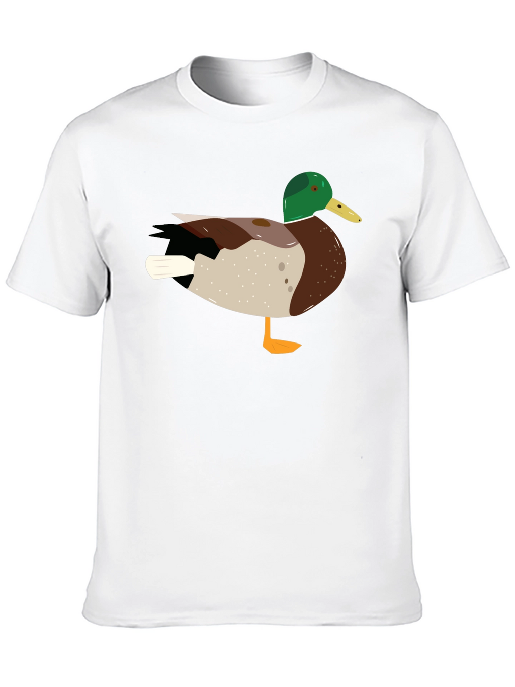 Duck Graphic T-Shirt - Mens Crew Neck Tee