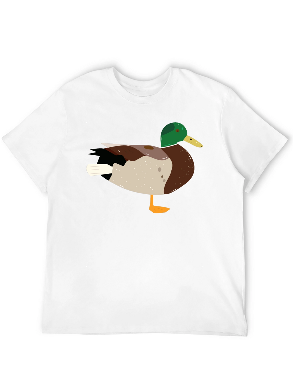 Duck Graphic T-Shirt - Mens Crew Neck Tee