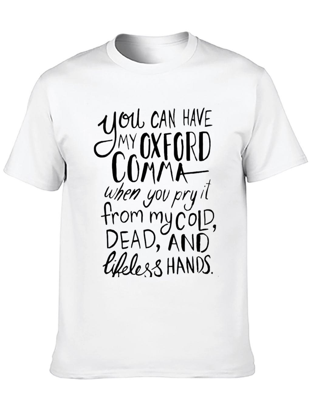 Oxford Comma Graphic T-Shirt