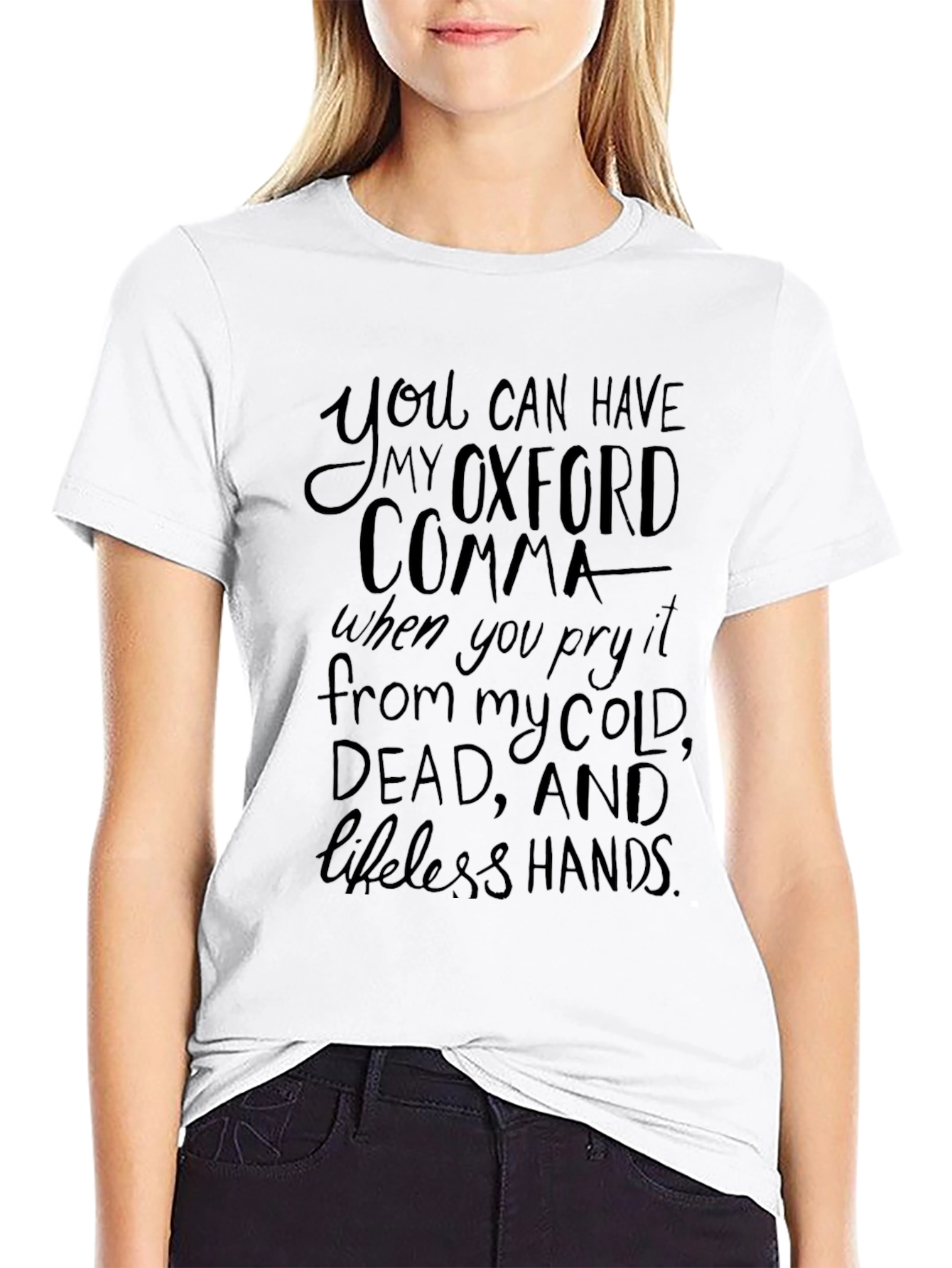 Oxford Comma Graphic T-Shirt