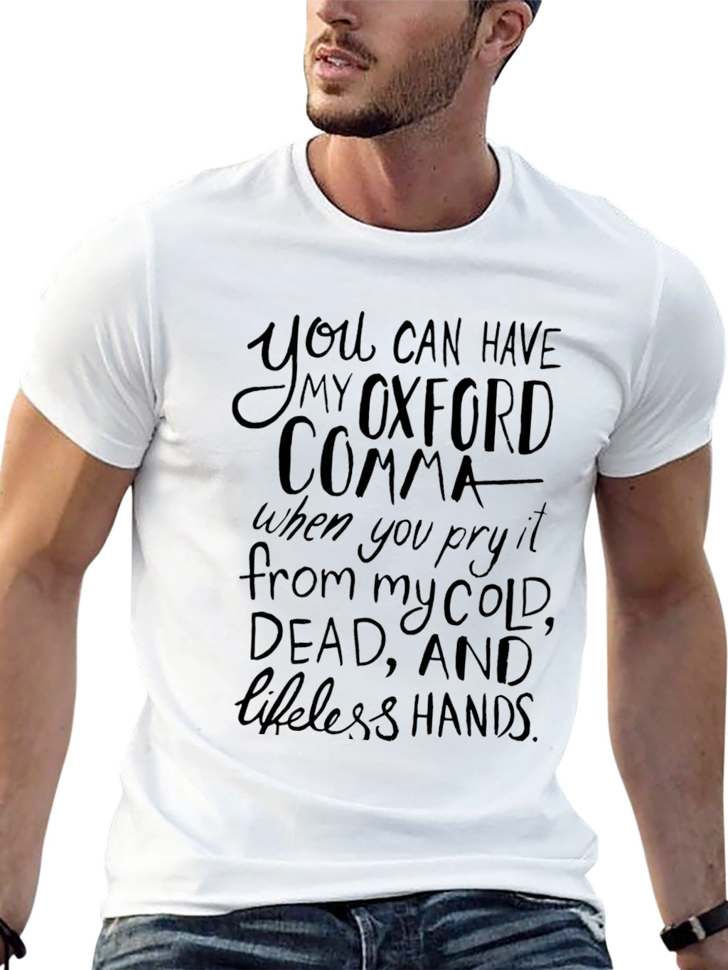 Oxford Comma Graphic T-Shirt