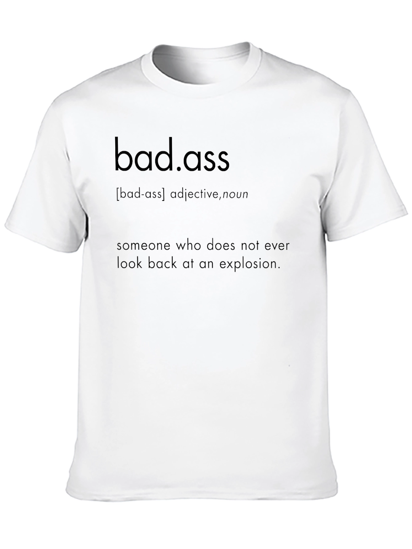 Badass Definition Black T-Shirt