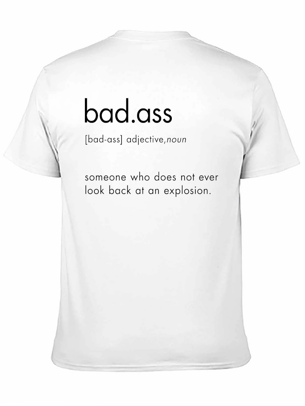 Badass Definition Black T-Shirt