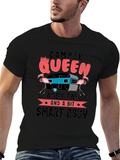 Camper Queen T-Shirt - Classy Sassy & Smart Assy