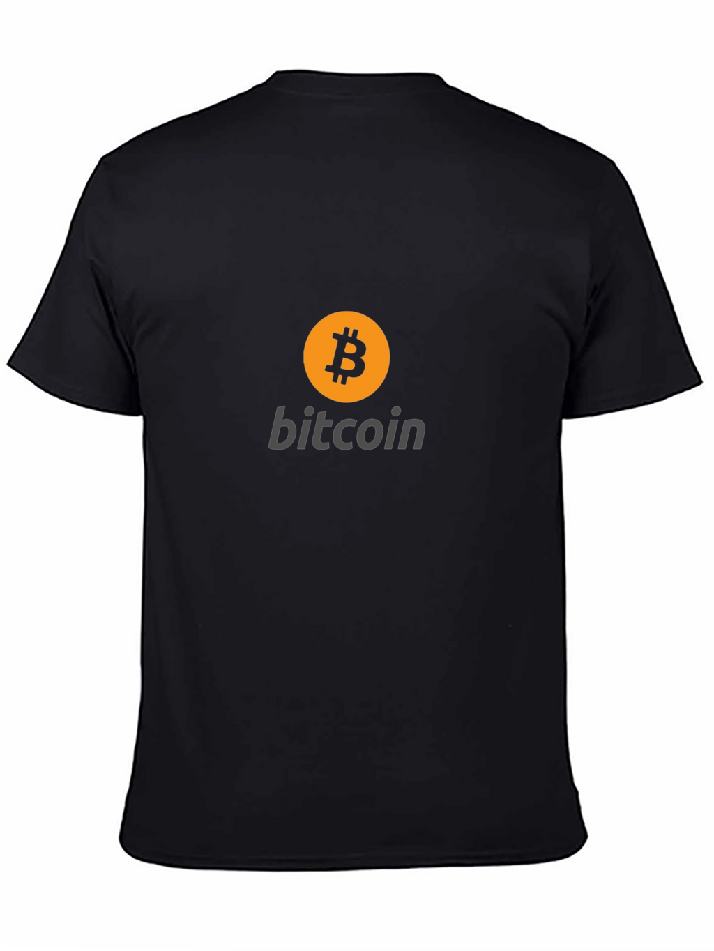 Bitcoin Black Tee - Crypto Currency T-Shirt