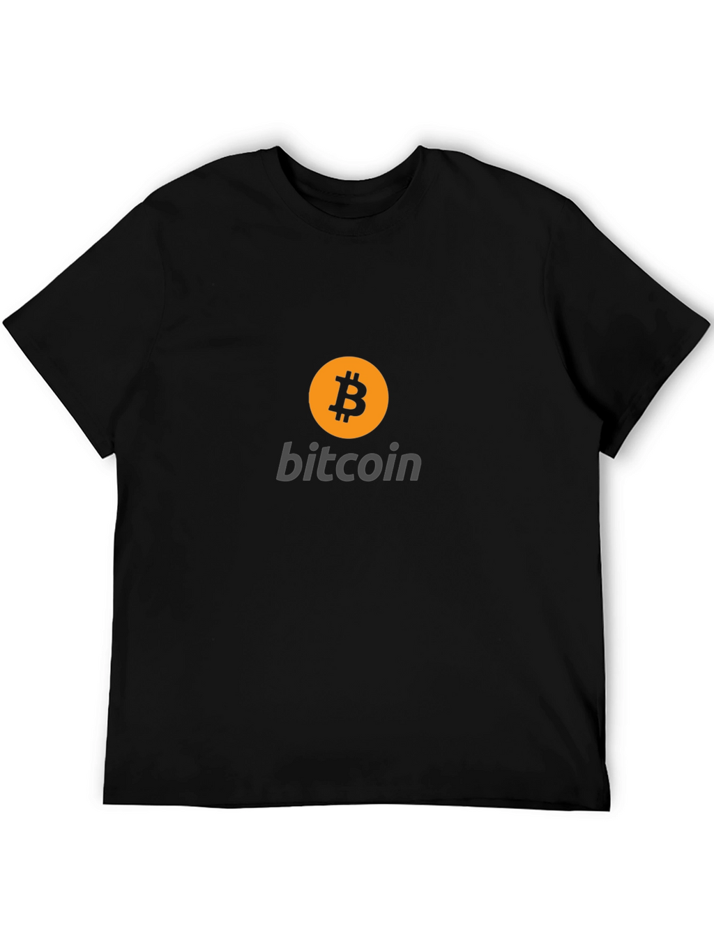 Bitcoin Black Tee - Crypto Currency T-Shirt