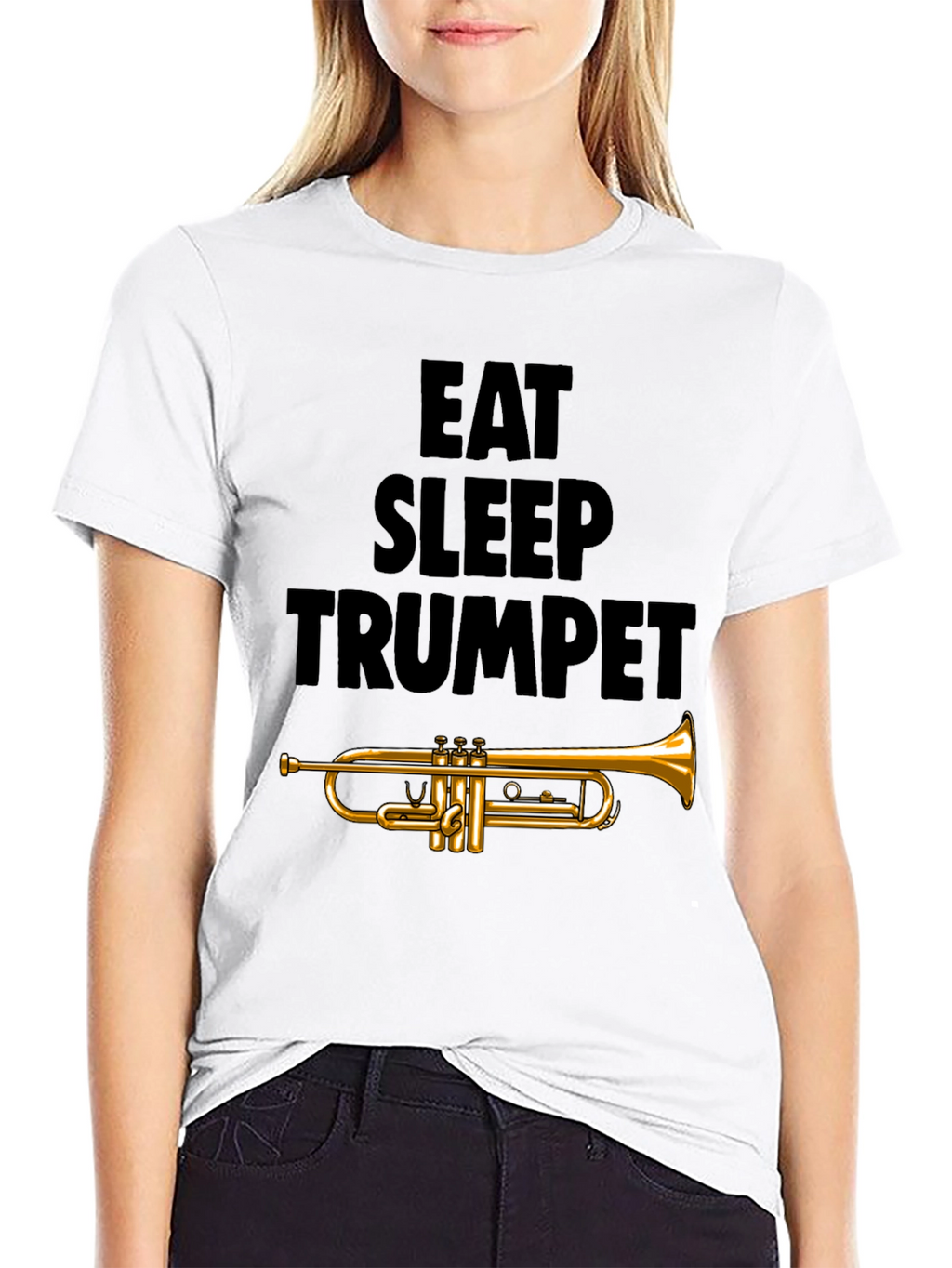 Eat Sleep Trumpet T-Shirt - Music Lover Tee