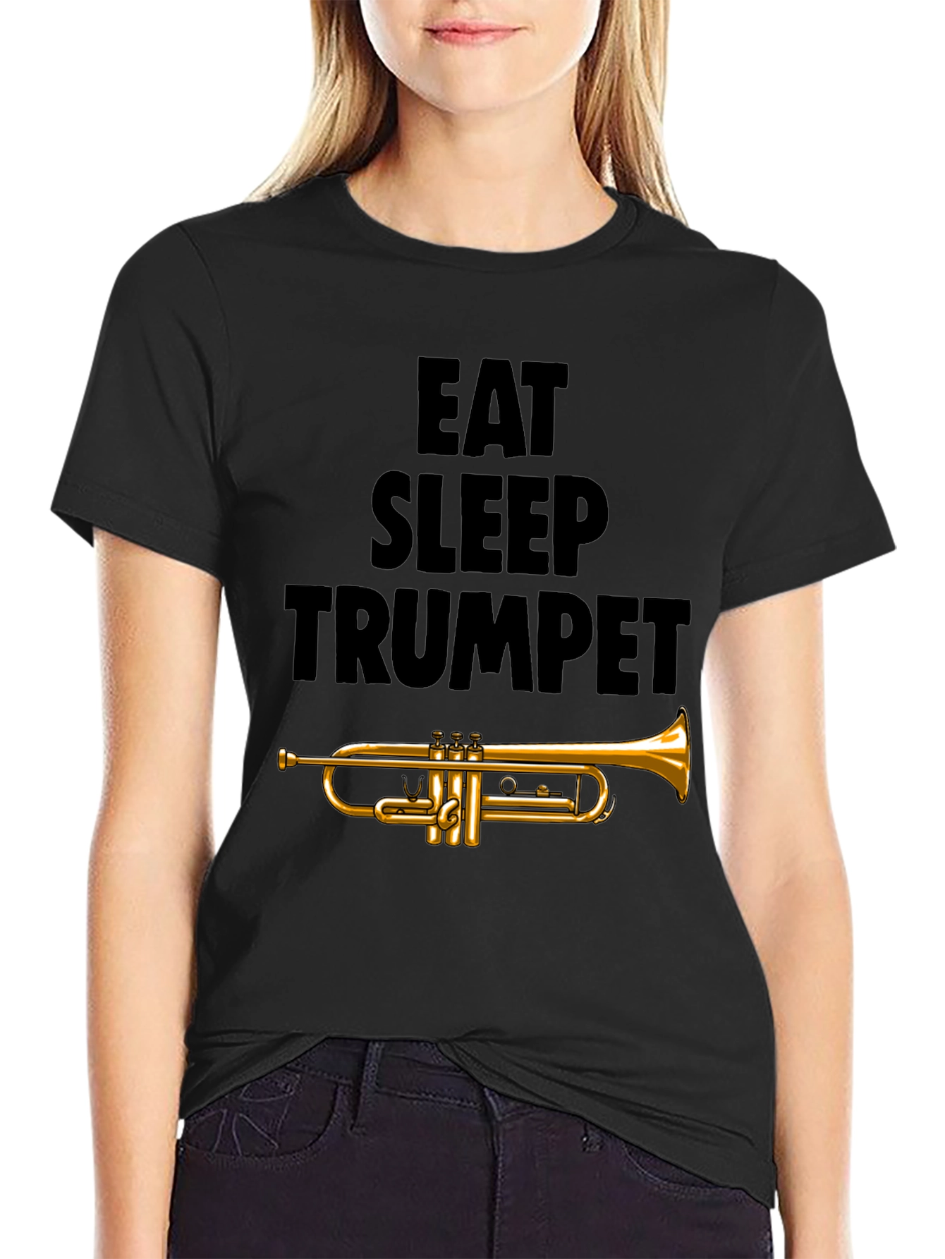 Eat Sleep Trumpet T-Shirt - Music Lover Tee
