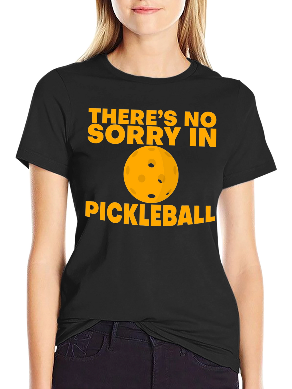 Funny Pickleball T-Shirt - No Sorry