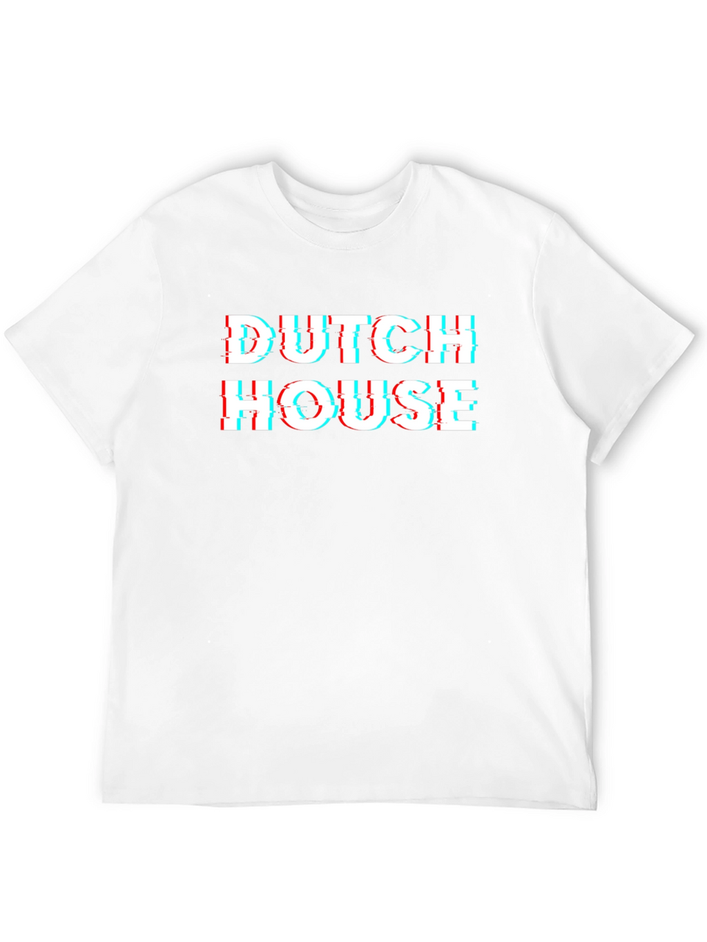 Dutch House Glitch T-Shirt - Modern Rave Wear